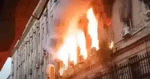 حريق سنترال رمسيس