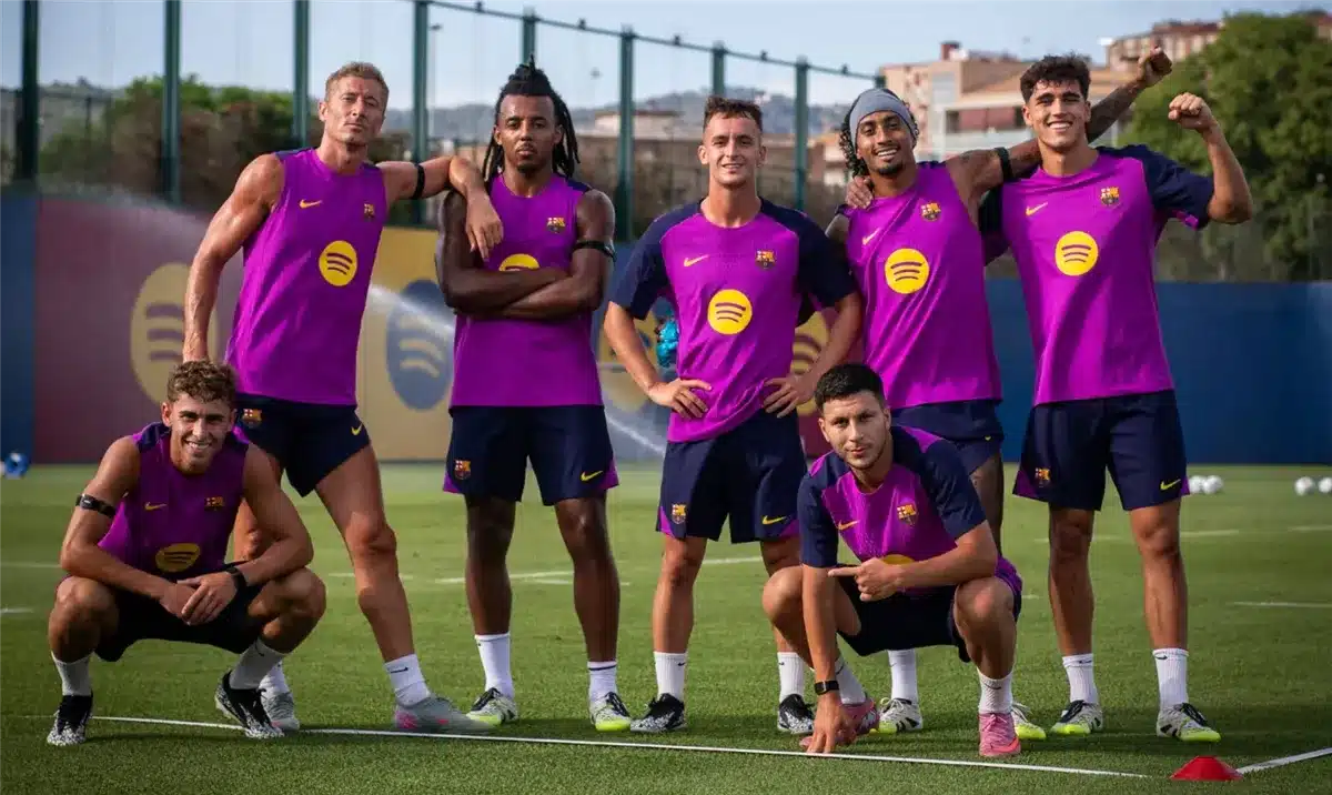 استعدادات برشلونة للموسم الجديد