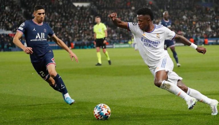 مباراة ريال مدريد وباريس سان جيرمان