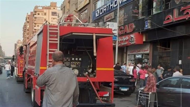 حريق بمطعم جاد