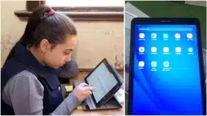 تسليم التابلت المدرسي للصف الأول الثانوي